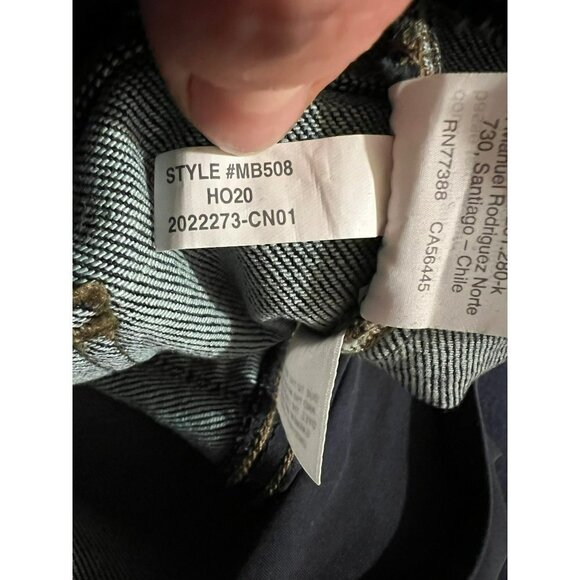 NEW Madewell | Maternity Over-the-Belly Skinny Jeans in Orland Wash #MB508 Sz 30 - Picture 6 of 10